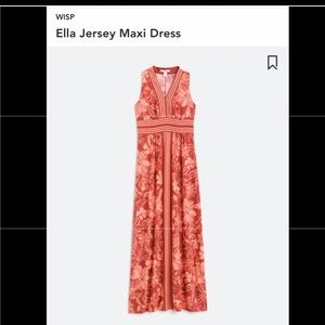 NWT Ella Wisp Maxi Dress